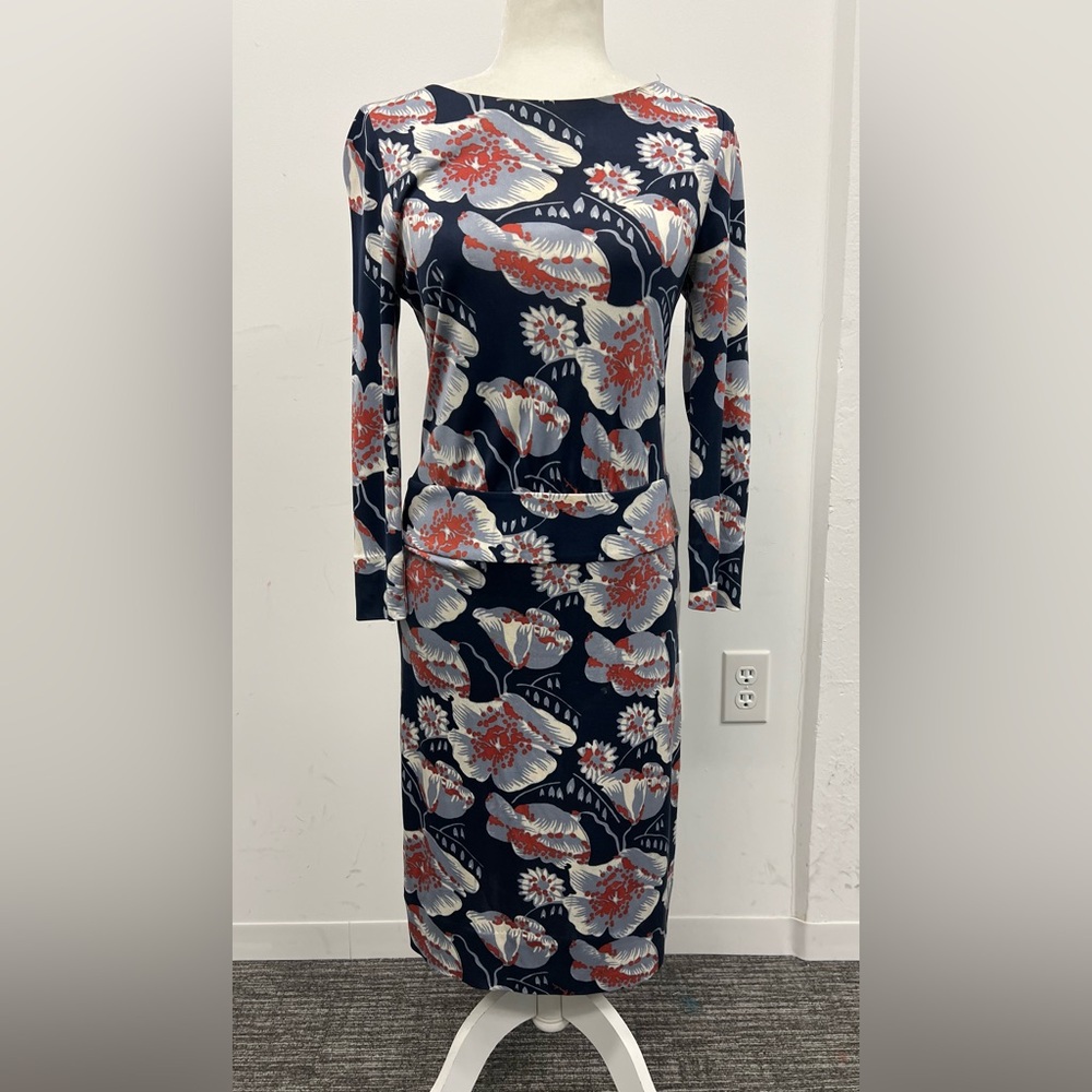 TORY BURCH SILK SHIFT DRESS